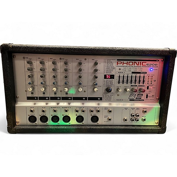 Used Phonic POWERPOD PLUS 620 Powered Mixer