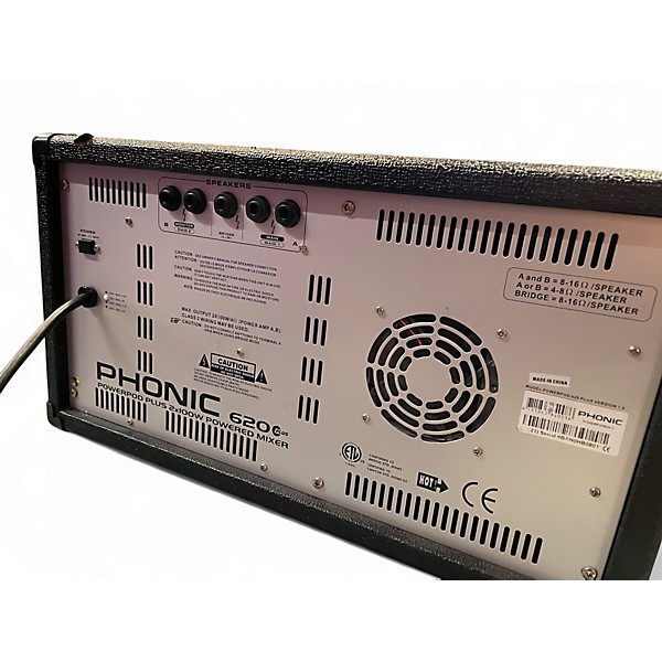 Used Phonic POWERPOD PLUS 620 Powered Mixer