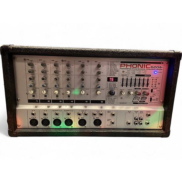 Used Phonic POWERPOD PLUS 620 Powered Mixer