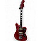 Used Fender Jaguar 60TH Anniversary Metallic Candy Red Burst Solid Body Electric Guitar thumbnail