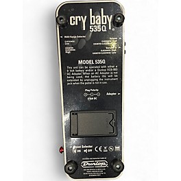 Used Dunlop 535Q Cry Baby Multi-Wah Effect Pedal