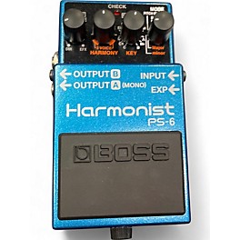 Used BOSS PS6 Harmonist Effect Pedal
