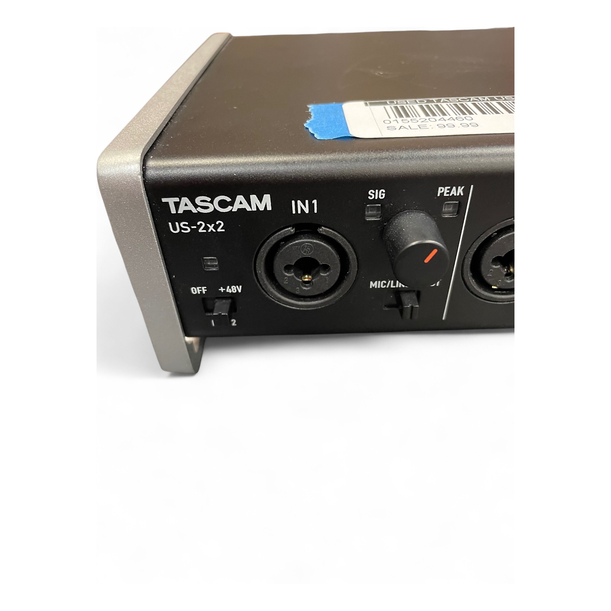DTM・DAW TASCAM US-2x2-SC US-2x2HR | 2-IN/2-OUT High Resolution USB Audio/MIDI