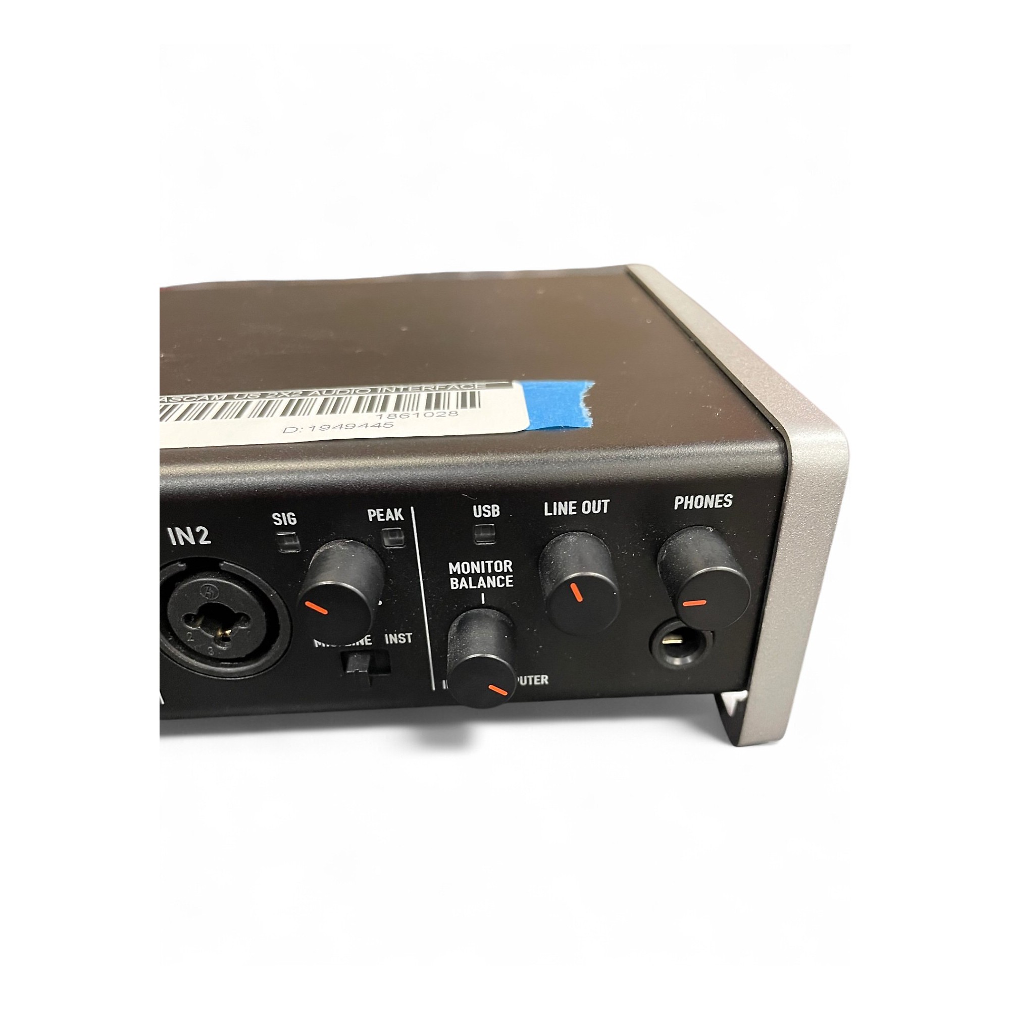 TASCAM US-2x2-SC USBオーディオインターフェース US-2x2 | USBオーディオ/MIDIインターフェース | TASCAM (日本)