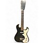 Vintage 1962 Silvertone 1448 Black Solid Body Electric Guitar thumbnail