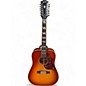 Used Epiphone Hummingbird 12 String Aged Cherry Sunburst 12 String Acoustic Electric Guitar thumbnail