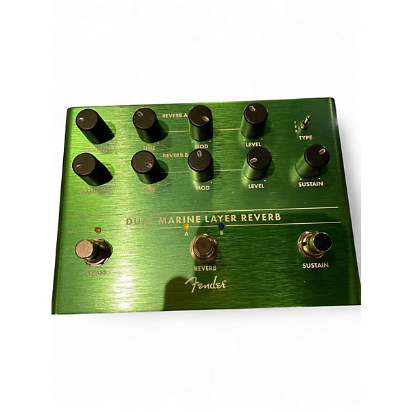 Used Fender DUAL MARINE LAYER REVERB Effect Pedal