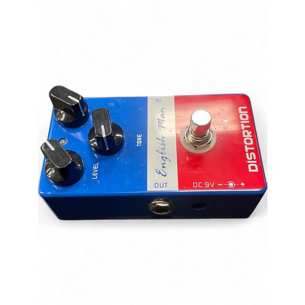 Used English Man Distortion Effect Pedal