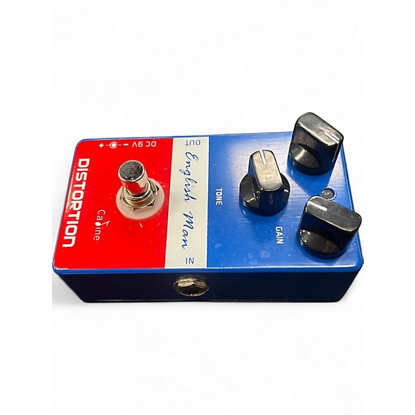 Used English Man Distortion Effect Pedal