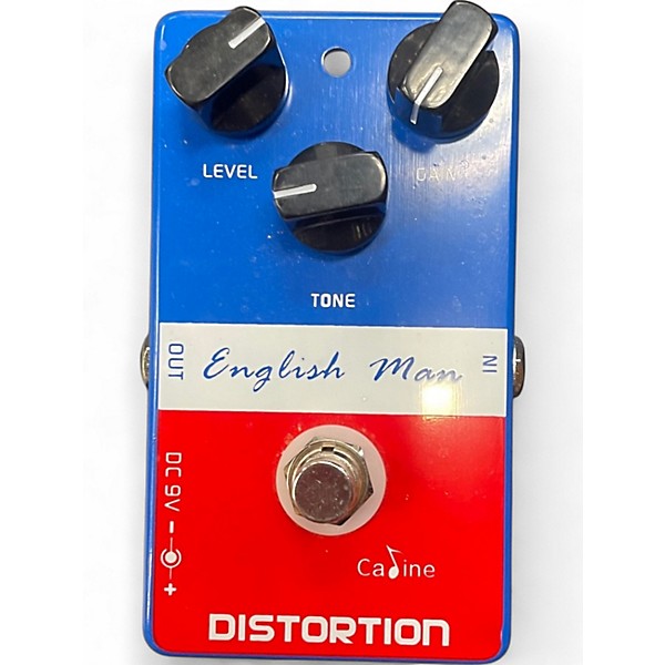 Used English Man Distortion Effect Pedal