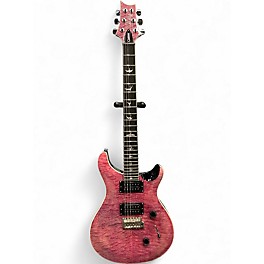 Used PRS SE Custom 24 VIOLET Solid Body Electric Guitar