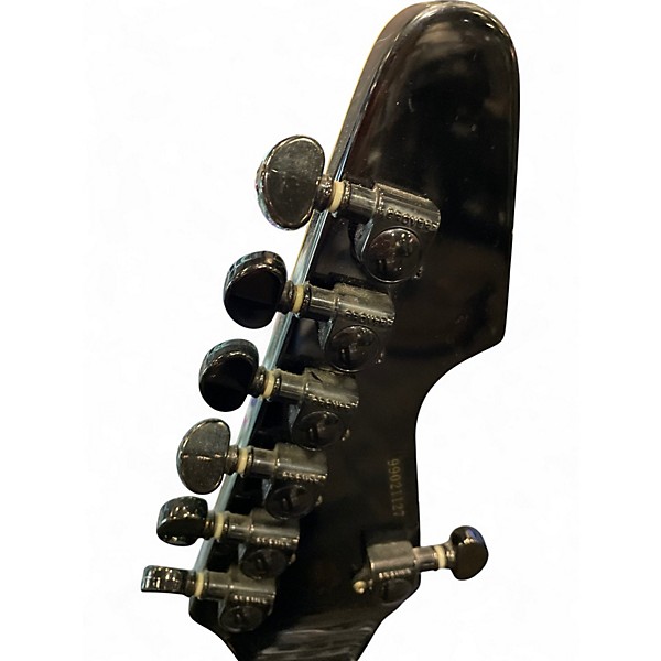 Used Schecter Guitar Research A7 Elite Black Solid Body Electric Guitar