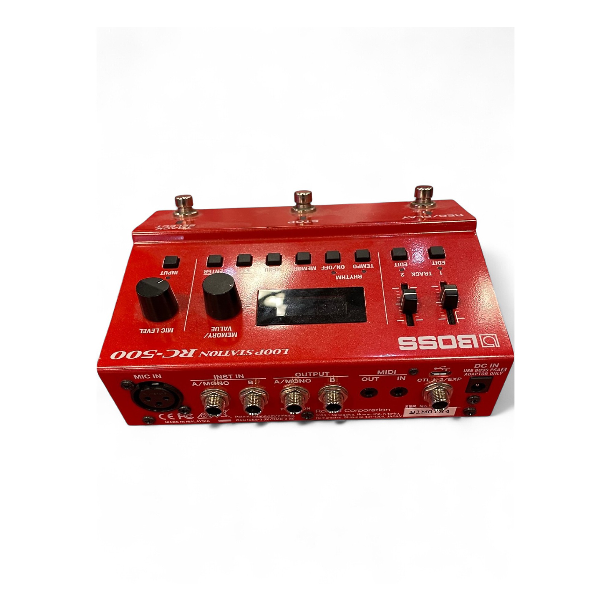 Used BOSS RC500 LOOP STATION Pedal | Guitar Center