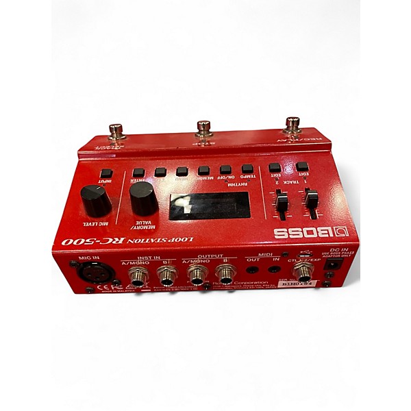 Used BOSS RC500 LOOP STATION Pedal
