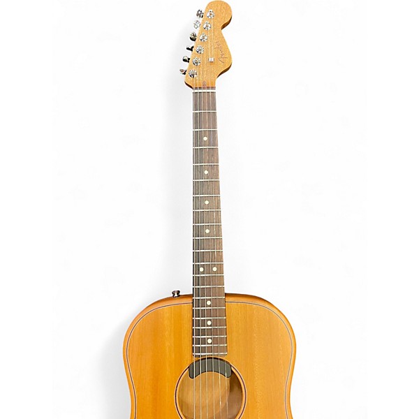 Used Fender HIGHWAY DREADNOUGHT Natural Acoustic Electric Guitar