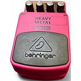 Used Behringer HM300 Heavy Metal Distortion Effect Pedal