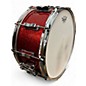 Used Ludwig 14X6.5 Classic Maple SNARE  RED SPARKLE Drum