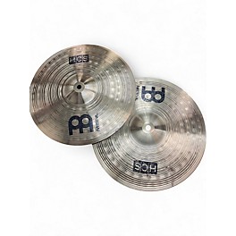 Used MEINL 13in HCS Hi Hat Pair Cymbal