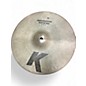 Used Zildjian 13in K Mastersound Hi Hats Pair Cymbal