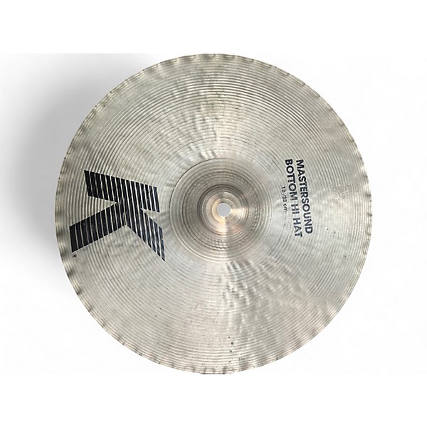 Used Zildjian 13in K Mastersound Hi Hats Pair Cymbal
