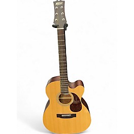 Used Mitchell T313CE Natural Acoustic Electric Guitar