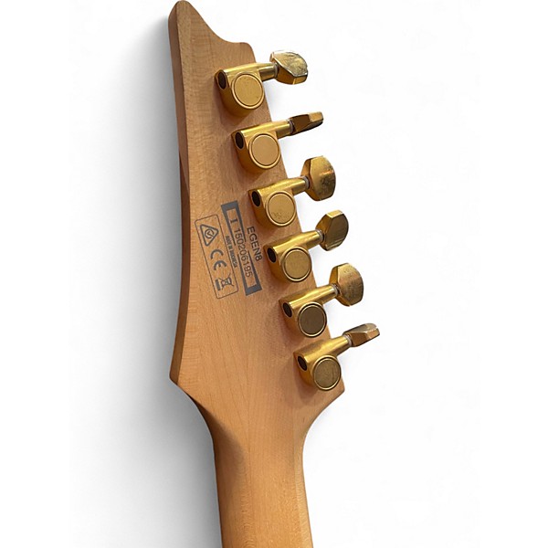 Used Ibanez EGEN8 HERMAN LI  Natural Solid Body Electric Guitar