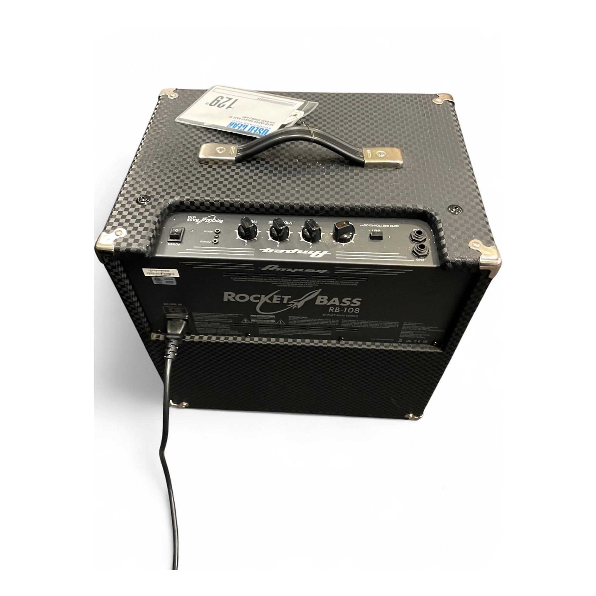 Used Ampeg Rocket Bass RB 108 Bass Combo Amp | Guitar Center
