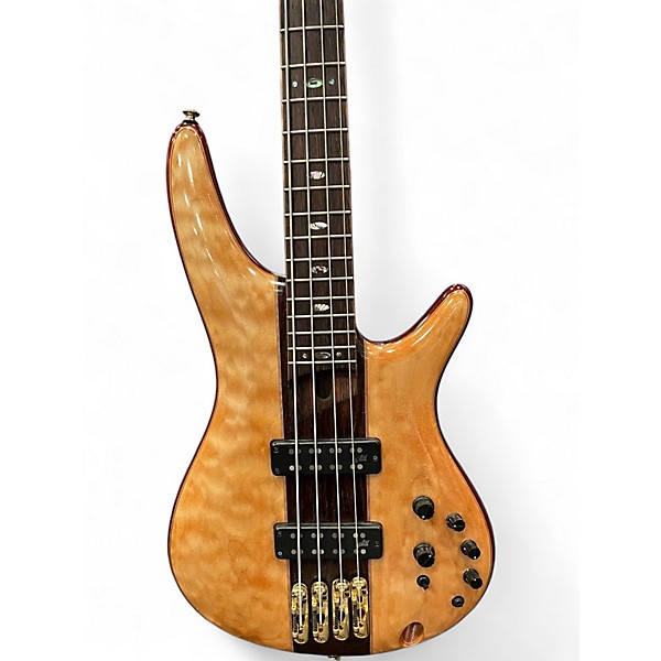 Used Ibanez SR2400 Honey Blonde Electric Bass Guitar