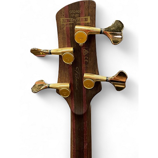 Used Ibanez SR2400 Honey Blonde Electric Bass Guitar