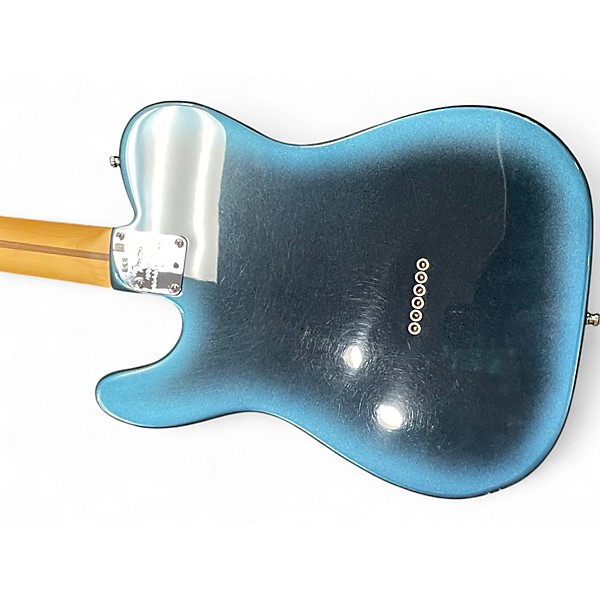 Used Fender American Professional II Telecaster Midnight Blue Solid Body Electric Guitar