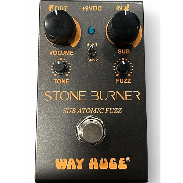 Used Way Huge Electronics Stone Burner Sub Atomic  Effect Pedal