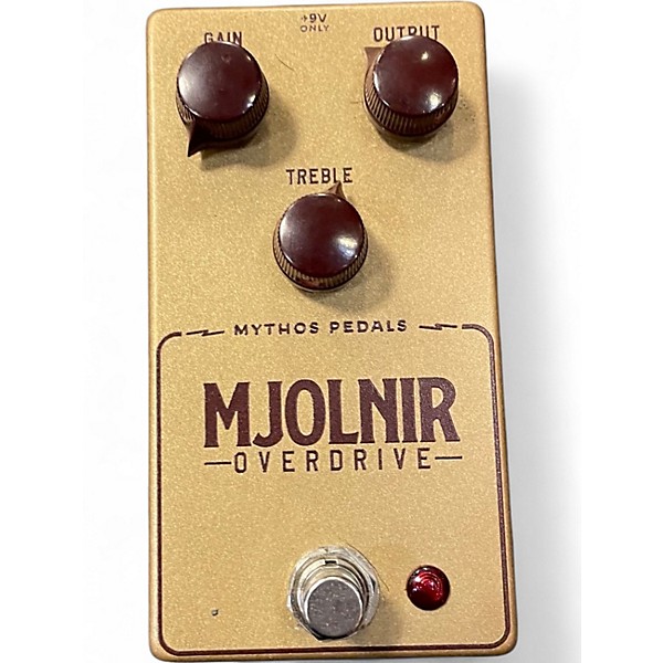 Used Mythos Pedals Mjolnir Overdrive Effect Pedal