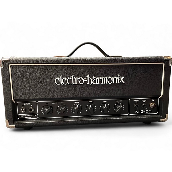Used Electro-Harmonix MIG-50 Tube Guitar Amp Head