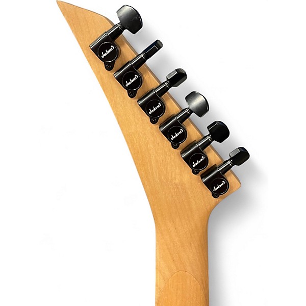 Used Jackson JS24 DINKY Satin Red Solid Body Electric Guitar