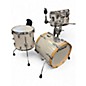 Used SONOR 4 Piece AQ2 MARINE PEARL WHITE Drum Kit