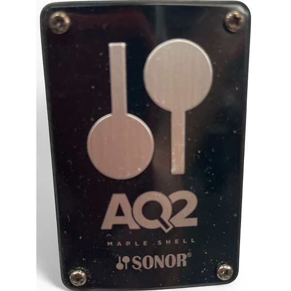 Used SONOR 4 Piece AQ2 MARINE PEARL WHITE Drum Kit