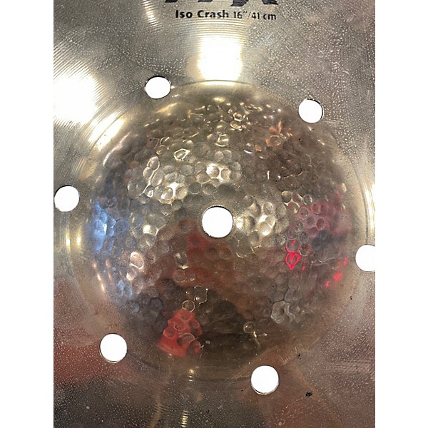 Used SABIAN 16in AAX ISO CRASH Cymbal