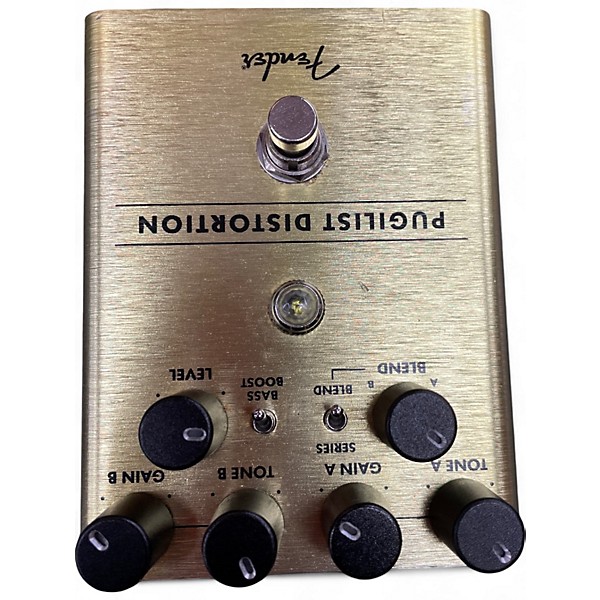 Used Fender PUGILIST DISTORTION Effect Pedal