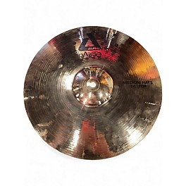 Used Paiste 14in ALPHA MEDIUM HATS PAIR Cymbal