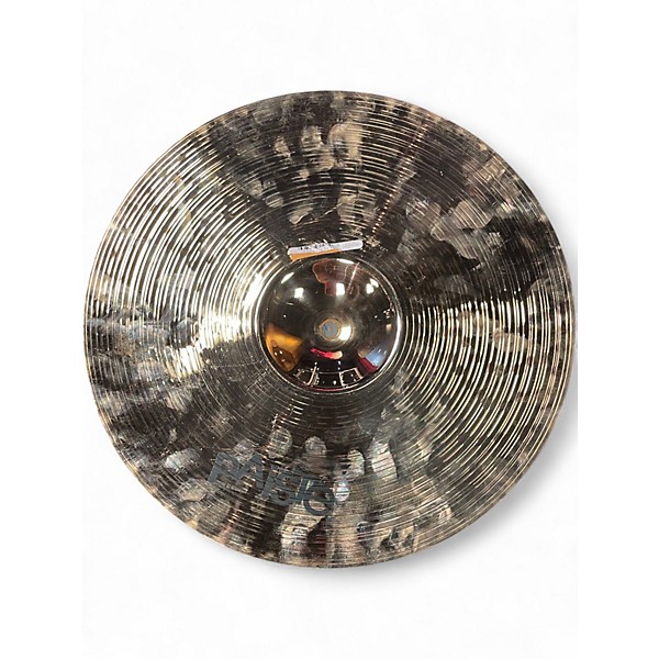Used Paiste 14in ALPHA MEDIUM HATS PAIR Cymbal