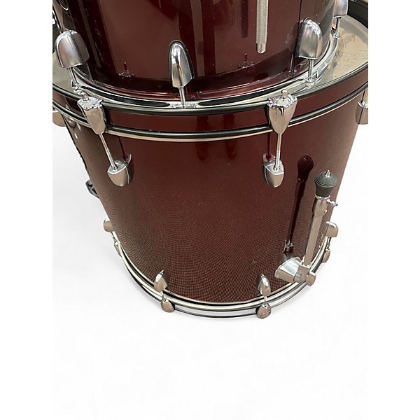 Used Sound Percussion Labs 5 Piece 5-PIECE KIT W/HRDWR Wine Red Drum Kit