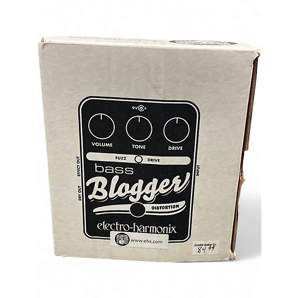 Used Electro-Harmonix Bass Blogger Bass Distortion Bass Effect Pedal