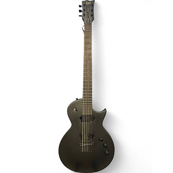 Used ESP LTD EC1000 Deluxe Black Solid Body Electric Guitar