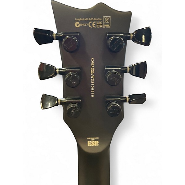 Used ESP LTD EC1000 Deluxe Black Solid Body Electric Guitar