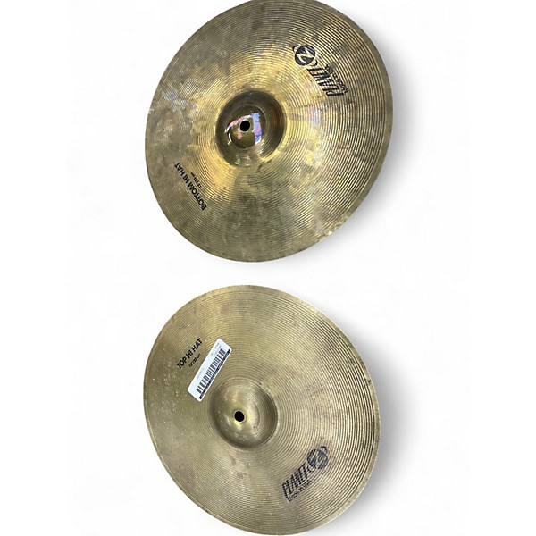 Used Zildjian 13in Planet Z Hi Hat Pair Cymbal