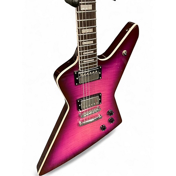 Used Firefly CLASSIC EXLPORER Purple Solid Body Electric