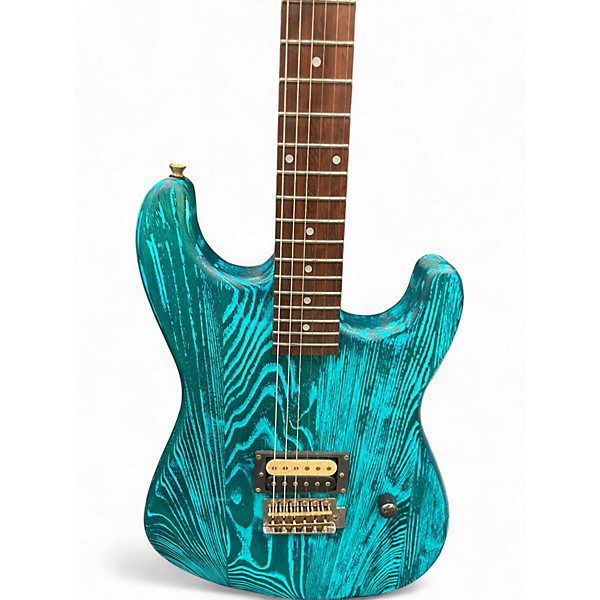 Used Slic SL  Blue Burst Solid Body Electric Guitar