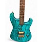 Used Slic SL  Blue Burst Solid Body Electric Guitar