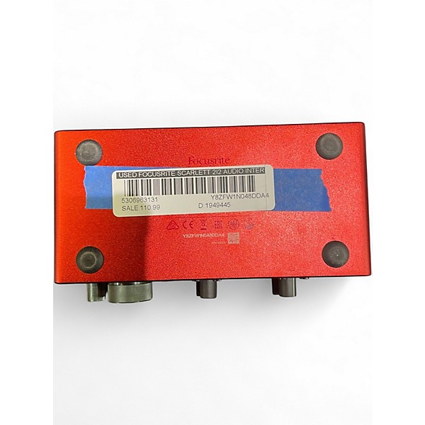 Used Focusrite Scarlett 2i2 Audio Interface