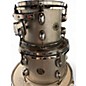 Used Gretsch Drums 7 Piece Catalina Maple Metallic Silver Drum Kit